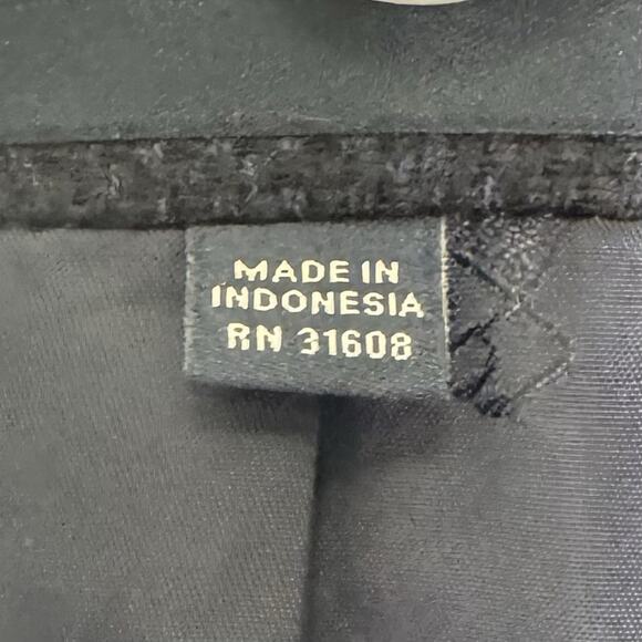 Jos A Bank 1905 Collection Men’s 40L Sport Coat Blazer Wool Navy Blue Plaid - Picture 8 of 8